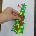 thumbnail image 4 of 4E's Novelty 24 Pack Christmas Tree Craft Kit - Individually Wrapped Ornament Decorating Kit for Kids 3-12, Self Adhesive DIY Christmas Tree for Kids, 4 of 7
