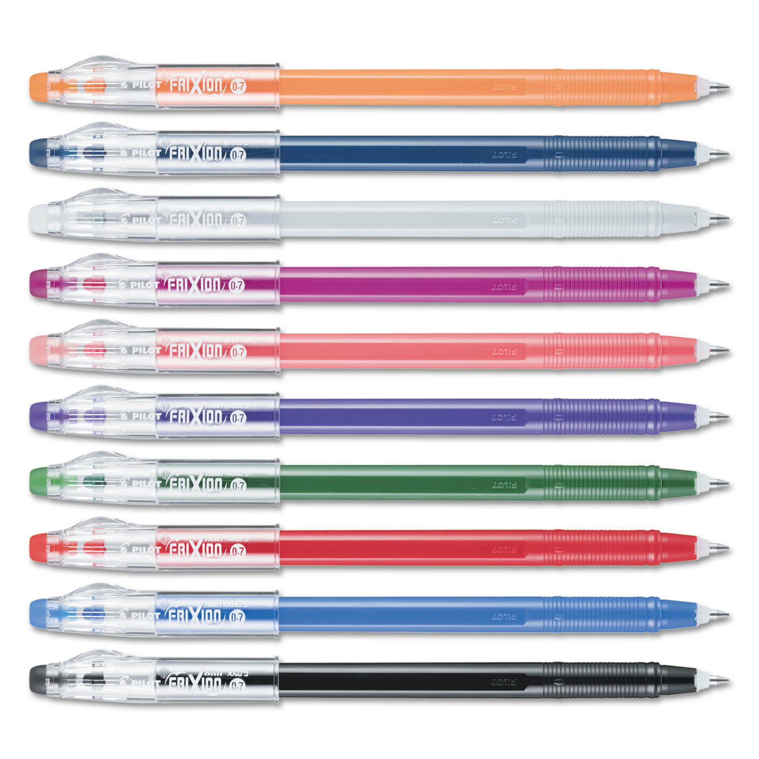 Pilot FriXion ColorSticks Gel Ink Assorted 0.7 10/Pack 32454 - Walmart.com