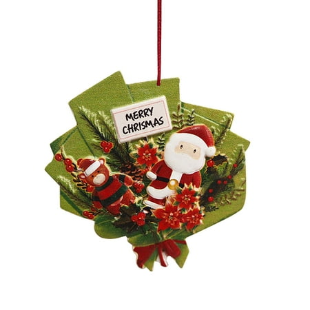 

Huaai 2022 Commemorative Christmas Resin Pendant Accessories Christmas Tree Decoration Pendant I