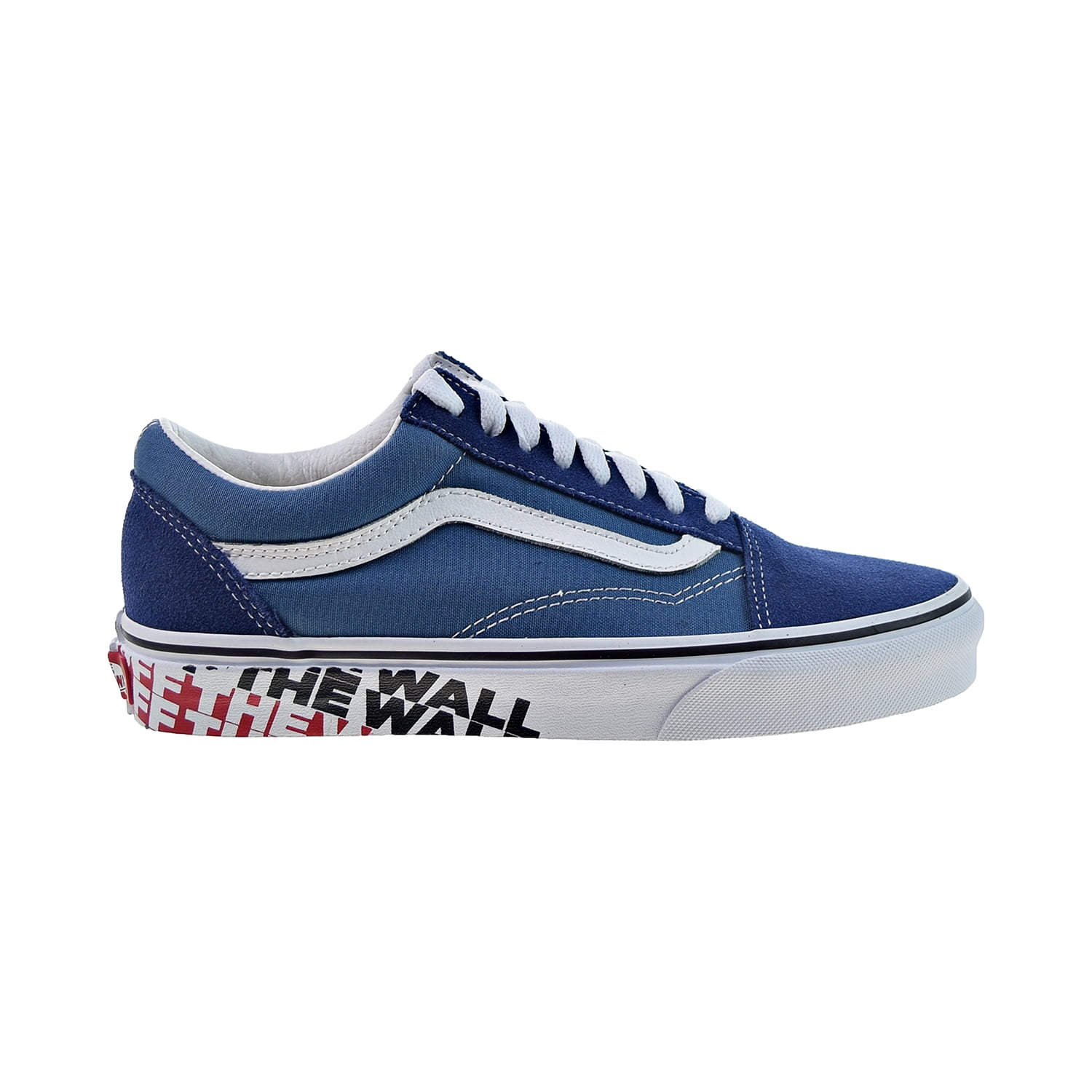 vans off the wall shoes blue