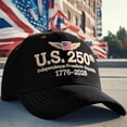 thumbnail image 4 of 250th Anniversary Hat,Adjustable U.S. 250th Anniversary Tribute Cap, Patriotic Hats, 4 of 6