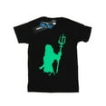 thumbnail image 1 of DC Comics Mens Aquaman Aqua Silhouette T-Shirt, 1 of 3