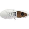 thumbnail image 5 of Sperry Womens Crest Vibe Leather Sneaker, White, 9, 5 of 6