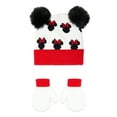 thumbnail image 2 of Minnie Mouse Toddler Girls Hat & Mitten Set, 2 of 3