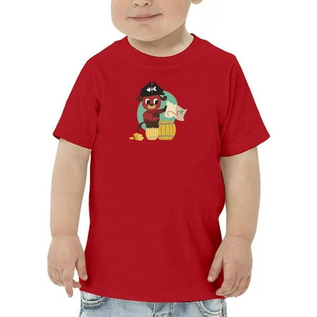 

Pirate Dog With A Treasure Map T-Shirt Toddler -Image by Shutterstock 5 Toddler