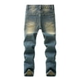 thumbnail image 2 of Happy Cherry Boy Skinny Jeans Kids Denim Pants Fit Ripped Jeans Trouser Casual Slim 7-8 Year, 2 of 6
