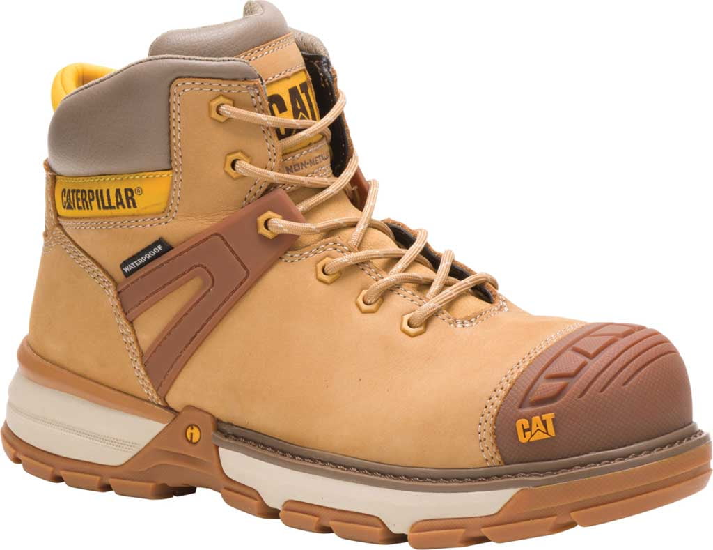 Buy Mens Caterpillar Excavator Superlite Waterproof NanoToe Work Boot