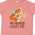 thumbnail image 4 of Inktastic My Memere Loves Me Fox Boys or Girls Toddler T-Shirt, 4 of 5