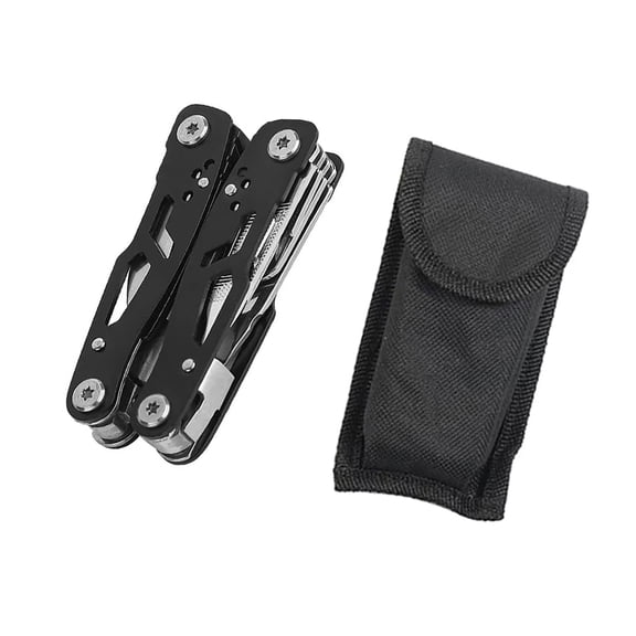 Multifunctional Tool Pliers, Stainless Steel Camping Multi‑Tool Equipped with Knife, Saw, Screwdriver, Bottle Opener, Portable Outdoor Survival Gear, Suitable for Hiking and Fishing
