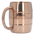 thumbnail image 4 of Stylish Stainless Steel Beer Mug, Double Wall Vacuum Insulation Keeps Drinks Hot Or Cold, Unbreakable And Dishwasher Safe For Convenient Use, Travel Cup For Coffee Tea Beer, 420ML, 4 of 8