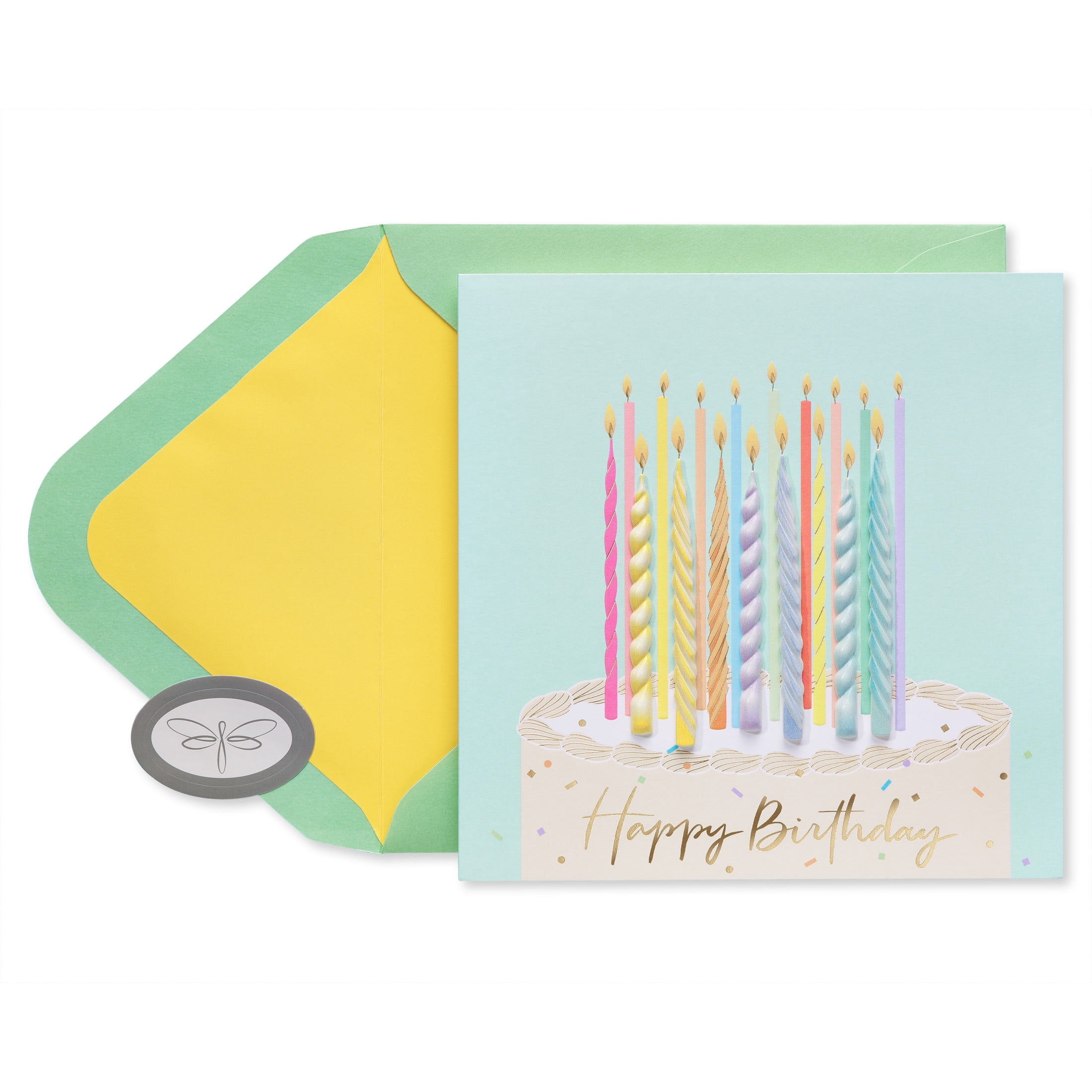 Papersong Premium Birthday Card (Happy Things)