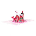 thumbnail image 2 of Yihuala 3D Valentines Greeting Card with Envelope 3D Love Heart Wine Bottle Valentines Day Card for Husband Wife Anniversary, 2 of 8