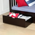 thumbnail image 3 of BEDSMART Solid Wood Full Over Full Bunk Bed With Storage | Espresso, 3 of 7