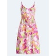 thumbnail image 5 of Free Assembly Women's and Women's Plus Sleeveless Silk Dress, Sizes XS-4X, 5 of 5