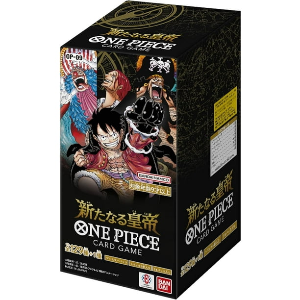 Bandai One Piece Card Game Booster Box - The New Emperor (OP-09) - 24 Packs (Japanese)