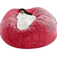 thumbnail image 2 of Lazy Sofa Bean Bag Bean Bag de piel artificial Bean Sofa_a, 2 of 2