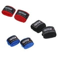 thumbnail image 3 of 1 Pair Kickboxing Boxing Tape Wrist Hand Fist Punching Gloves , Red, 3 of 7