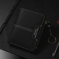 thumbnail image 4 of KAKOWELY 1 llavero para mujer, monedero, tarjetero, monedero (negro), 4 of 5
