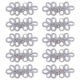 thumbnail image 1 of 10pcs Chinese Knots Buttons Cardigan Cheongsam Buttons Knot Loop Fastener, 1 of 8