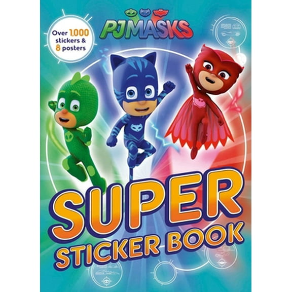 Pre-Owned Pj Masks: Super Sticker Book (Paperback) 0794443656 9780794443658