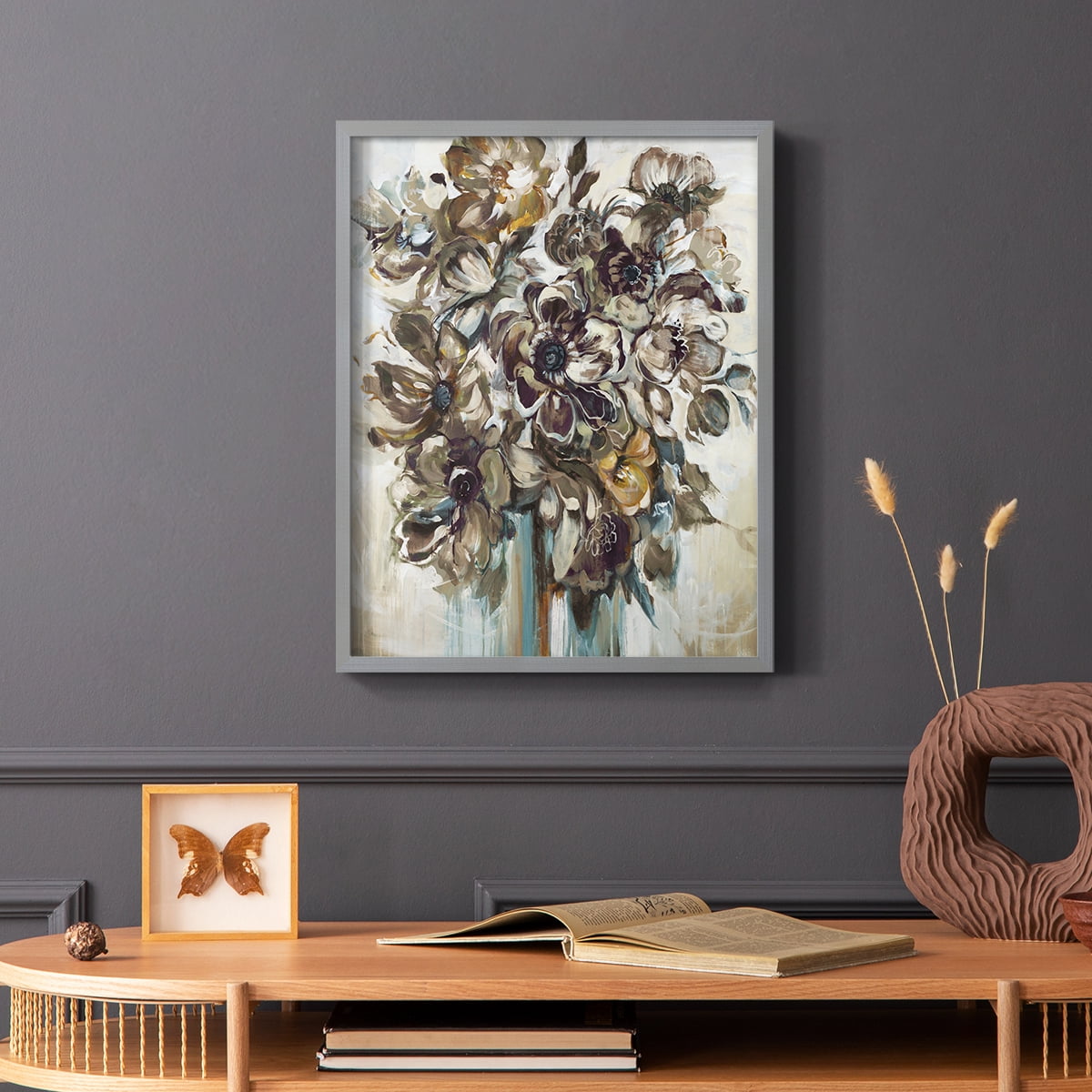 Wild At Heart VI Framed Print in Gray Solid Wood 8 x 10 Framed Print