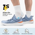 thumbnail image 5 of FitVille Men's Wide Fit Lightweight Walking Shoes Slip-resistant Comfort Shoes for Men with Arch Support, 5 of 8