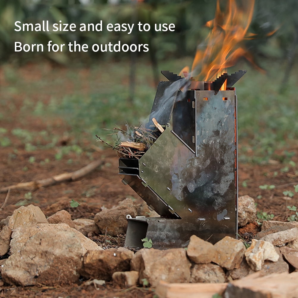 poele de tente Réchaud à bois portable, réchaud de camping, réchaud à