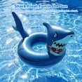 thumbnail image 4 of MoKo Inflatable Pool Floats, Shark Swim Rings for Outdoor Pool Beach Water Party Supplies, 4 of 6
