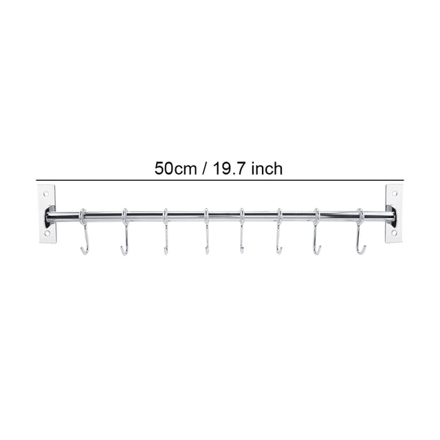 Eco-Friendly Coat Rack, Kitchen Hangers Utensil Racks Hooks, Universal Durable for Kitchen Bedroom Bathroom