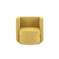 thumbnail image 1 of Sillón Ermita base latón - Mostaza WEIK Ermita, 1 of 8