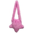 thumbnail image 6 of breaise Women's Fuzzy Star Crossbody Tote Bags Furry Shoulder Bag Cute Purse Handbag, 6 of 6