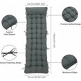 thumbnail image 4 of Naiovety Cojín ergonómico para silla para cojines reclinables al aire libre diseñados con ajuste seguro y cabezal mejorado Deportes acuáticos gris oscuro, 4 of 6