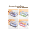 thumbnail image 3 of Contenedores De Almacenamiento Hermético De Cocina, 8 Piezas Xtellar transparentes, 3 of 4