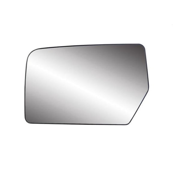 88211 - Fit System Driver Side Non-heated Mirror Glass w/ backing plate, Ford Expedition 07-14, 5 5/ 8" x 8 9/ 16" x 9 5/ 8" (w/ o Blind Spot)