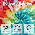 thumbnail image 3 of Tie Dye Covers with Unique Patterns, Set of 2 Decorative Throw Pillow Inserts for Sofa Bed Couch, 16x16/18x18/20x20 Inches, Ideal for Home Decor and Gifting, 3 of 6
