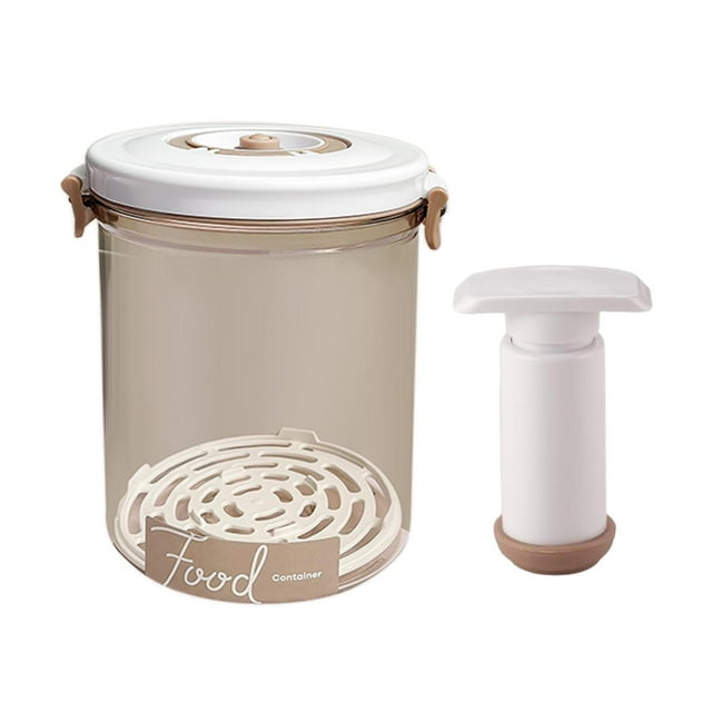 Vacuum Containers for Food Storage with Lid, Pantry Organizer, Vacuum 1.45 L
