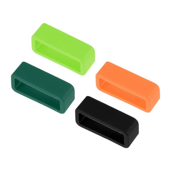 Uxcell Watch Band Strap Watch Retainers for 18mm Width Watch Band 4 Color 8 Pack