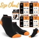 thumbnail image 5 of Calcetines de compresión para correr Ficarrico para hombres y mujeres: los mejores calcetines deportivos invisibles de corte bajo para mejorar la circulación y la recuperación, 5 of 5