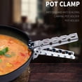 thumbnail image 4 of Camping Pot Gripper Anti-Scald Pan Bowl Mango para exteriores Soporte Clip Plata JShteea El nuevo, 4 of 6