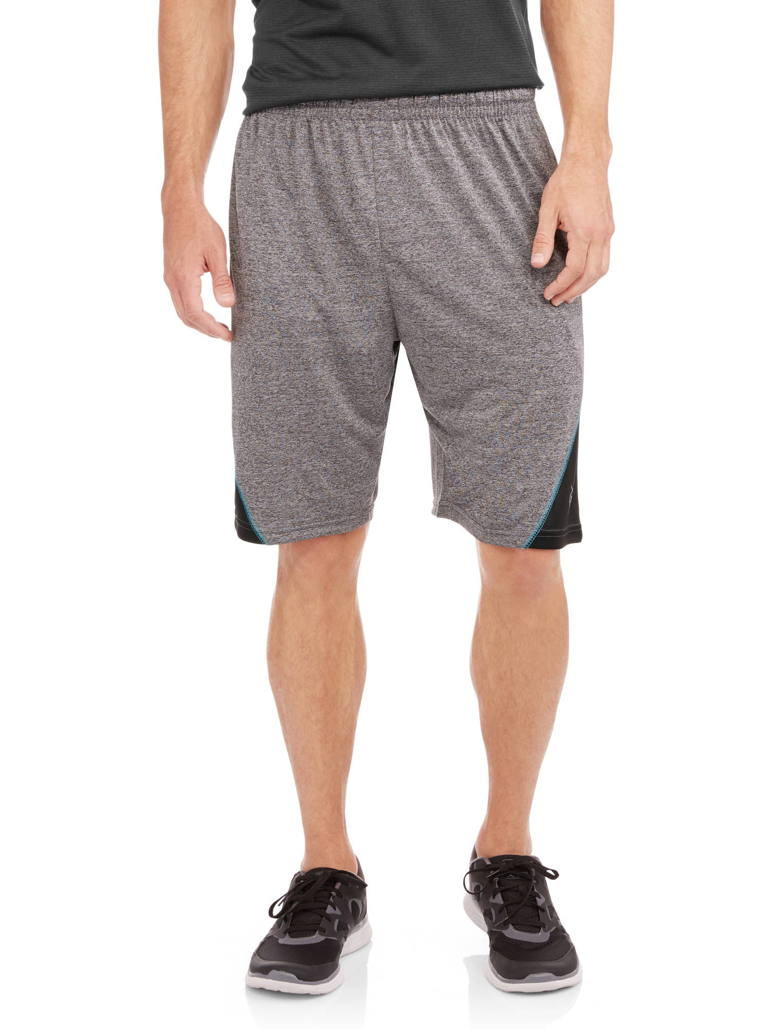 2019 Polyester Shorts for Men Summer Breathable Elastic Waist Casual Man Shorts,Dark Blue K8888,XXXL 