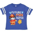 thumbnail image 3 of Inktastic Future Fire Fighter with Cute Dalmatian Dog Boys or Girls Toddler T-Shirt, 3 of 5