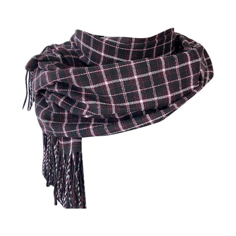 ketyyh-chn99 Wool Scarf Rich Solid Colors Cashmere Feel Winter