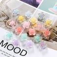 thumbnail image 3 of 1 pack of acrylic beads for wearing a bracelet with clover DIY beadsstyle1:style2;, 3 of 5