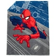 thumbnail image 2 of Marvel Spider-Man Plush Throw, Microfiber, 2 of 3