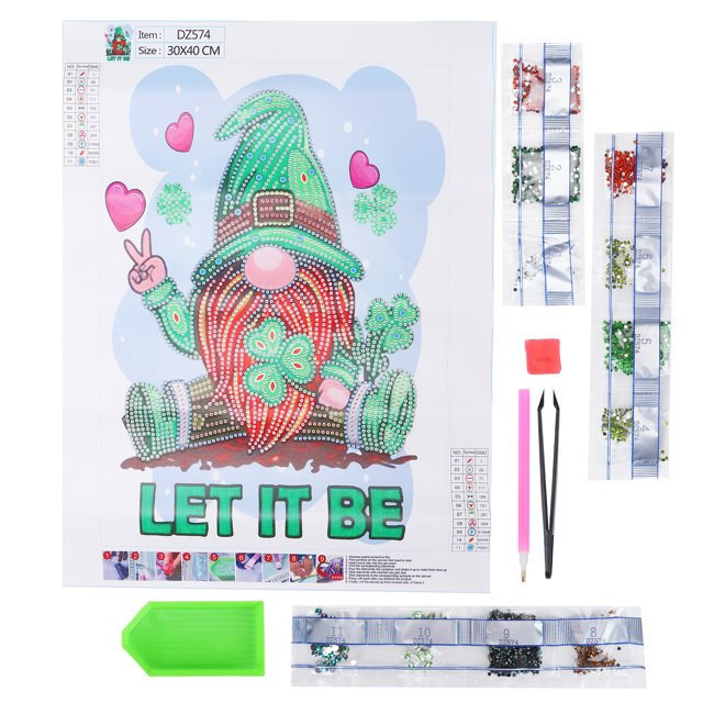 Exquisito arte 5D hermoso resistente al agua brillante indecolorable para pintar regalos para decoración del hogar ANGGREK Otros