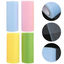 SEWCHICS Assorted Color Mesh Ribbon Tulle Fabric for Wedding, Party, Craft, Wrapping and Decoration