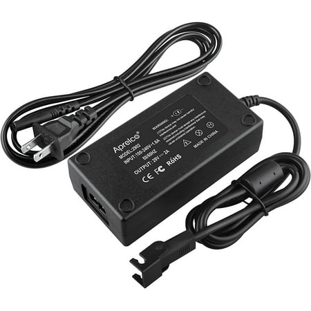 

Aprelco 2-Prong AC DC Adapter Charger Replacement for Okin JLDP.10.001.000 JLDP.10001000 JLDP.10.001000 Chair Switching Transformer Power Supply Cord