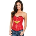 thumbnail image 2 of Adult Women's Wonder Sequin Corset Costume, 2 of 2