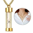 thumbnail image 3 of Pendants ,Teardrop Cremation Jewelry, Stainless Steel Hourglass Necklace, Urn Necklaces, for Memorial Women -, 3 of 6