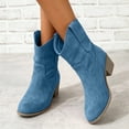 thumbnail image 6 of Taqqpue Women Ankle Booties Women's Middle Ankle Boots Short Boots Casual Shoes for Women, 6 of 9